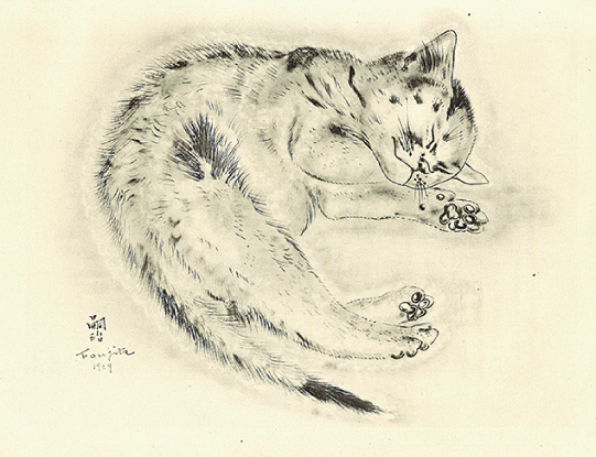 Léonard FOUJITA “Book of Cats” 藤田嗣治「猫の本」展 | Gallery SanKaiBi