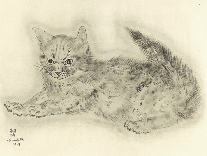 Léonard FOUJITA “Book of Cats” 藤田嗣治「猫の本」展 | Gallery SanKaiBi