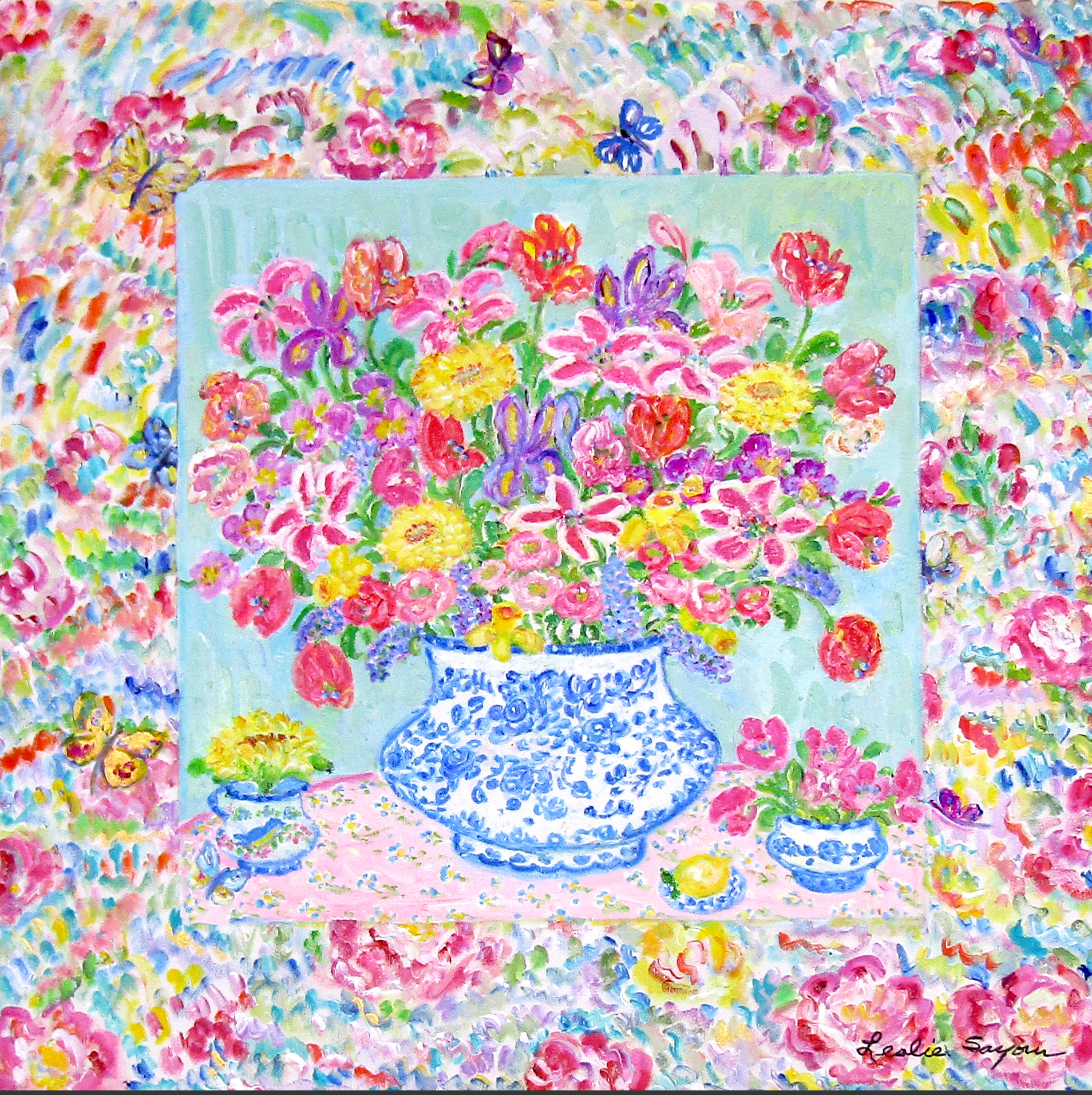 レスリー•セイヤ  版画　絵 c250702-02-Rose-Fantasy.jpg